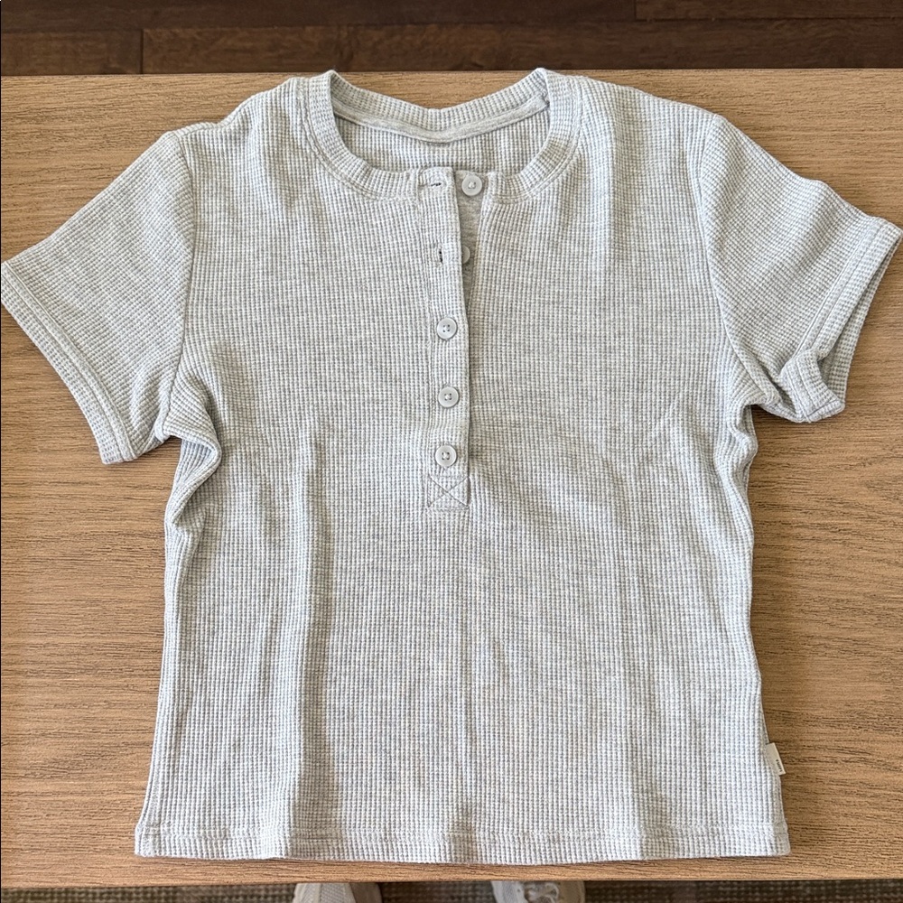 Vuori Short Sleeve Waffle Baby Tee